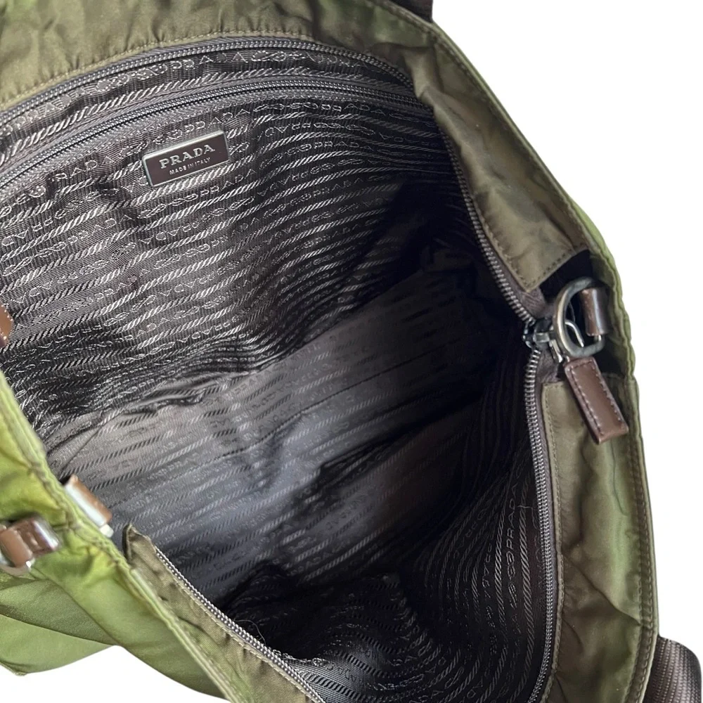 Prada Tessuto Nylon Logo Tote Bag - Picture 8 of 12